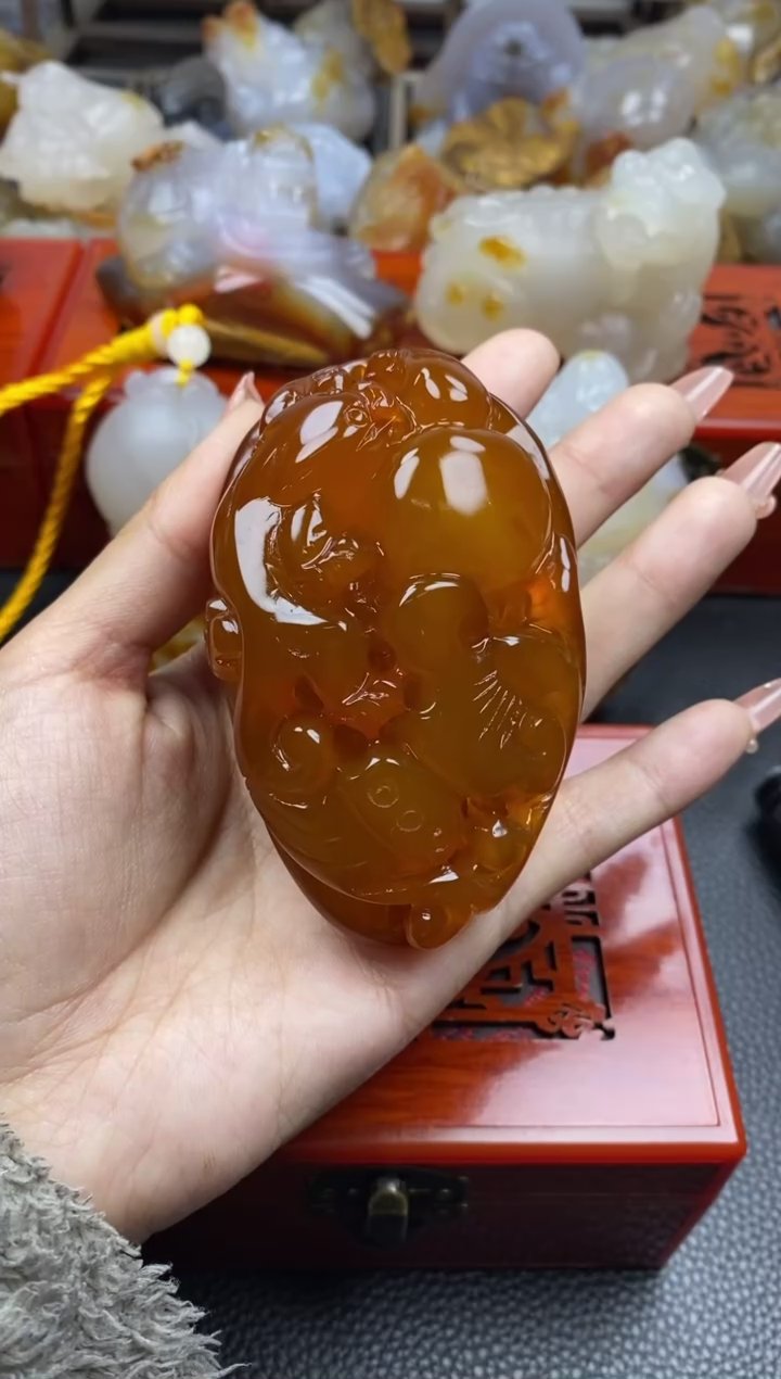 【闪购商品】玛瑙/玉髓手把未镶嵌00