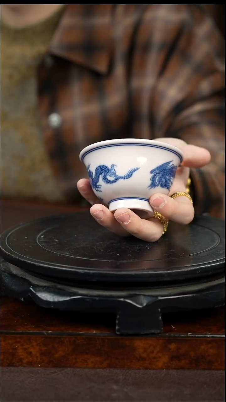 摆件瓷XD065/3景德镇