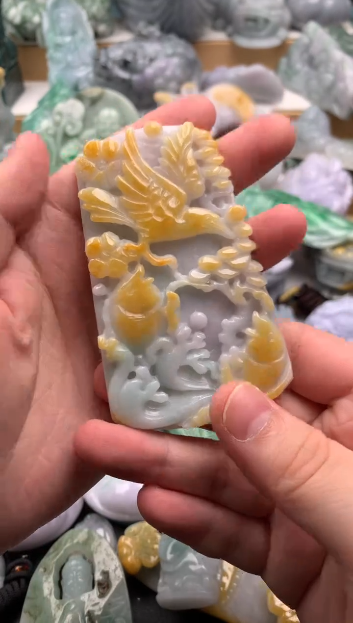 吊坠(不含链)未镶嵌翡翠1