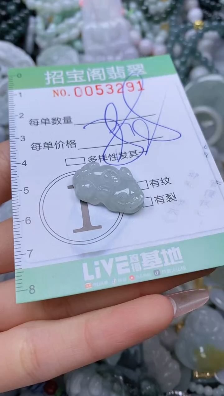 【闪购商品】翡翠颈饰未镶嵌闪购商品0053291