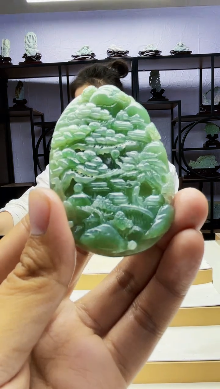 【闪购商品】定制翡翠未镶嵌毛货02150114