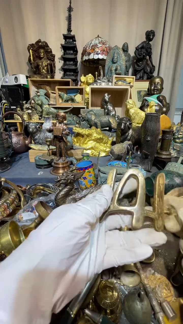 大阪回流铜器摆件133