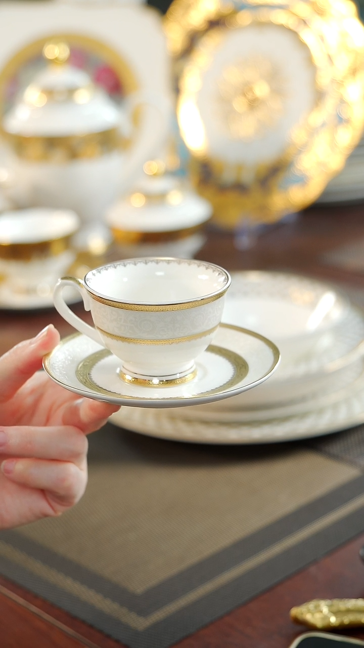 【闪购商品】瓷片咖啡杯碟 福利价微瑕