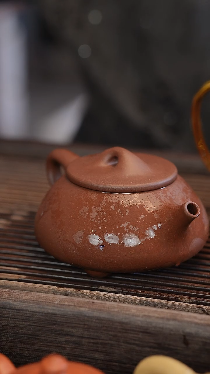 茶壶紫砂景舟石瓢 半手工 280cc