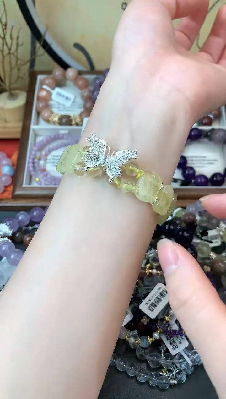 【闪购商品】黄晶手链未镶嵌155手串