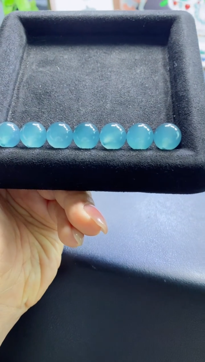 颈饰未镶嵌翡翠J****蕾0836164223（298*7颗）卡12左右