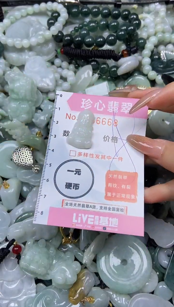 翡翠未镶嵌颈饰闪购链接0186668