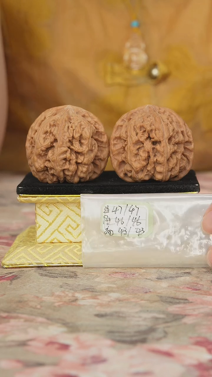 文玩核桃把件非嫁接大粗筋微修