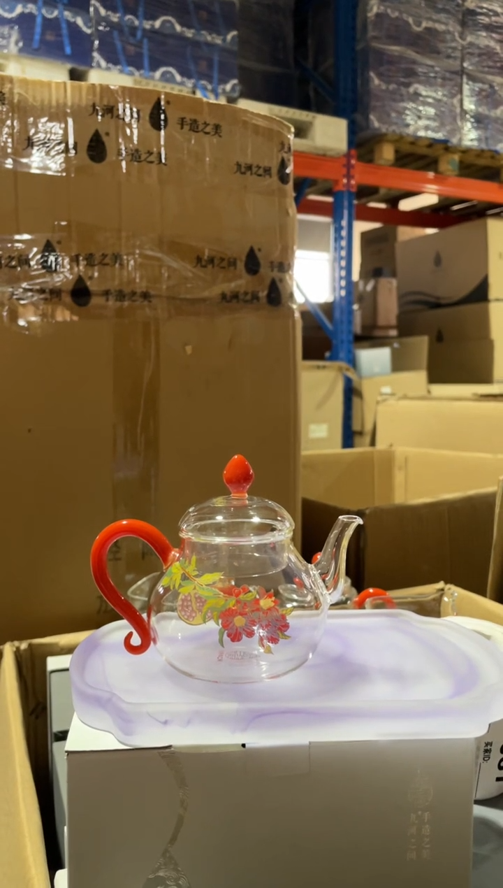 九河石榴花小圆壶红把