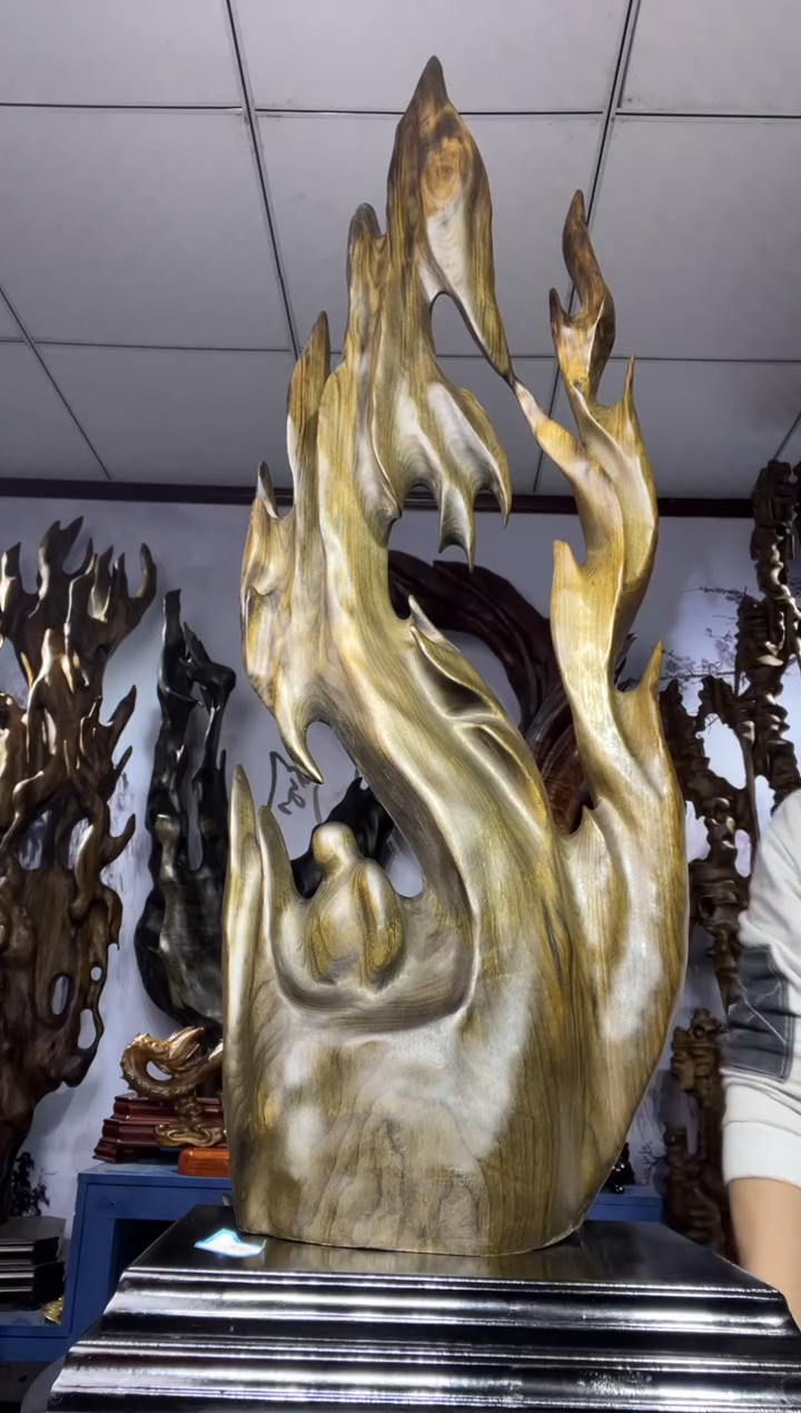 金丝楠木头款阜****码金丝楠木工艺品摆件