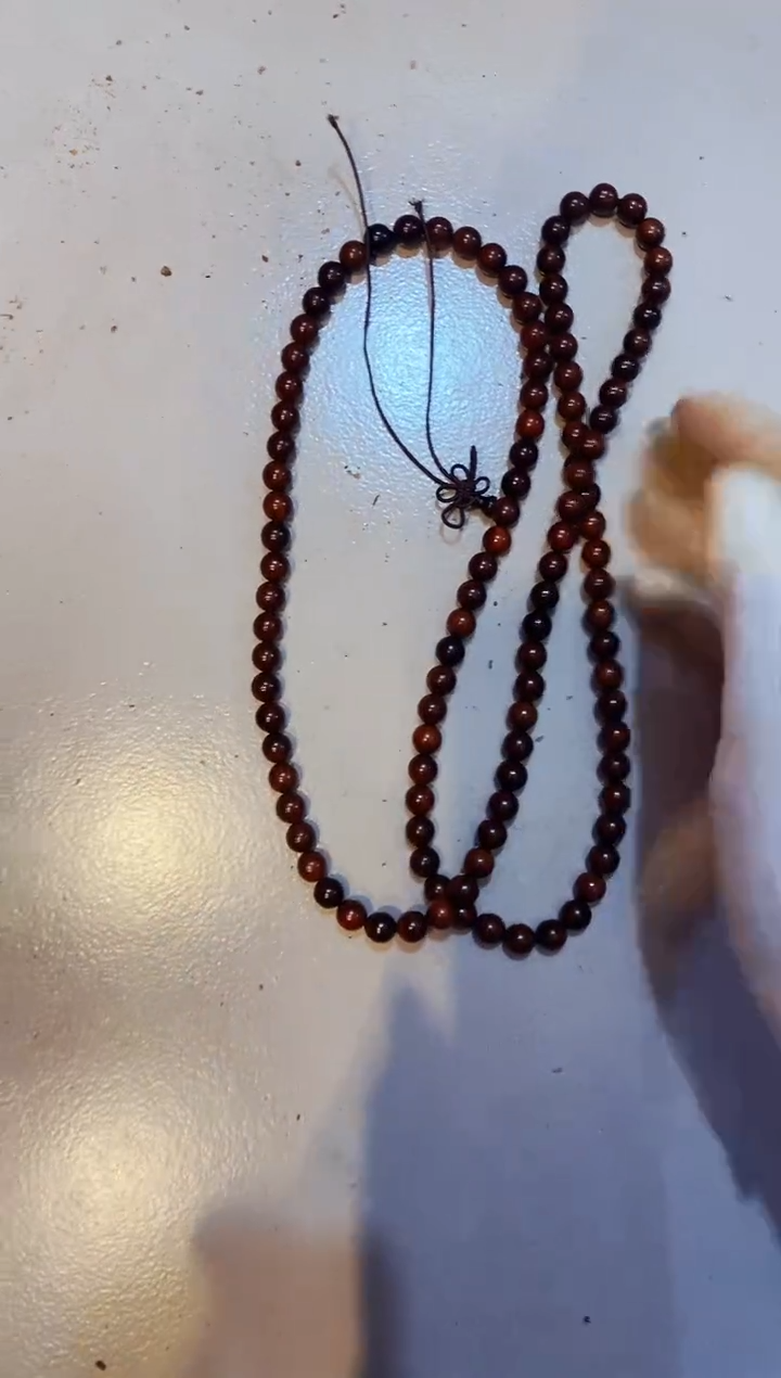 柏木（崖柏）好紫0.8108单条太行崖柏陈化手把手串