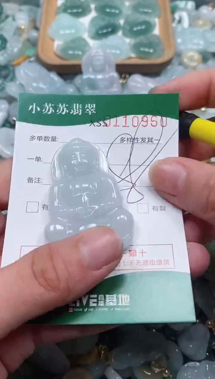 【闪购商品】翡翠颈饰未镶嵌闪购商品0110960