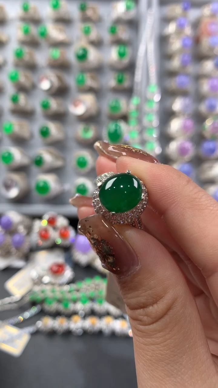 【闪购商品】定制翡翠未镶嵌天然缅甸A货翡翠  福利款2.19