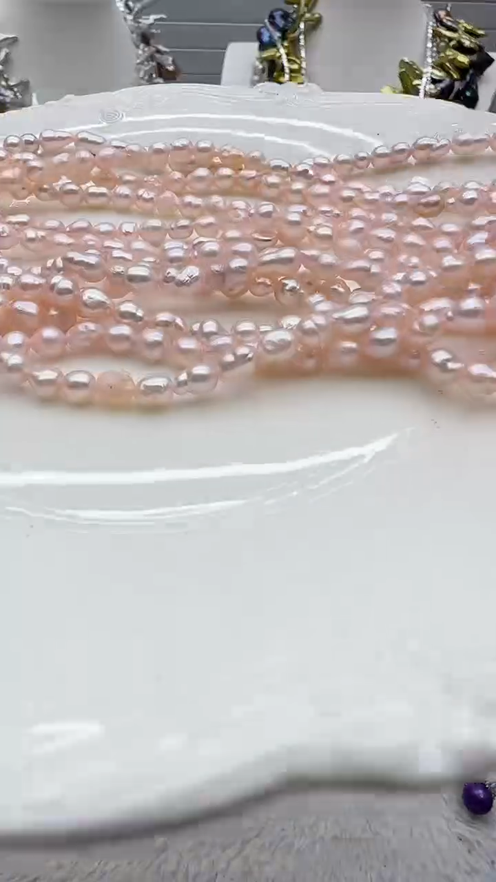 【闪购商品】淡水珍珠项链未镶嵌4