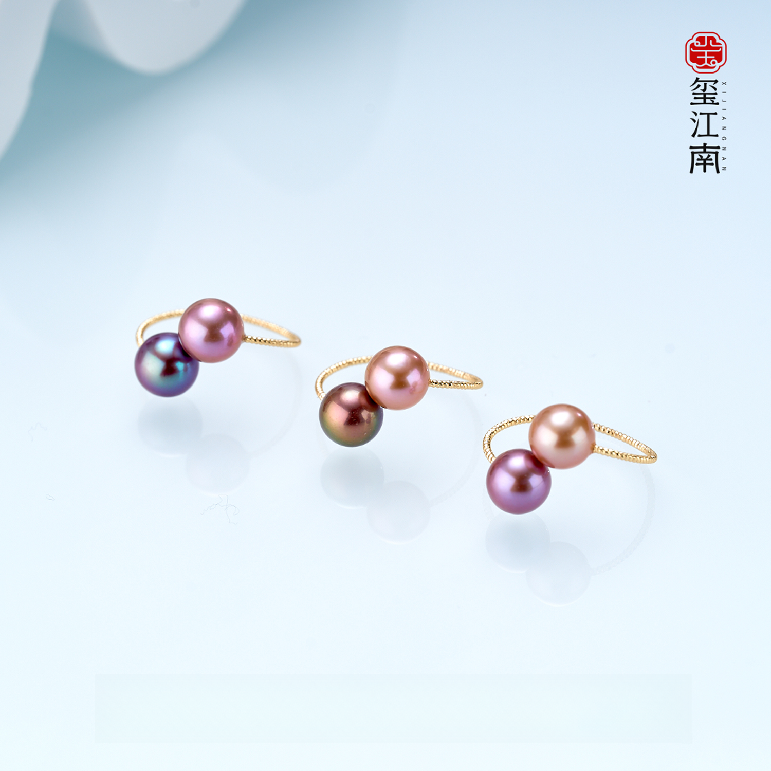 糖果小樱桃戒指｜淡水珍珠S925银戒指时尚7.5～8.5mm多样发1 FJ045