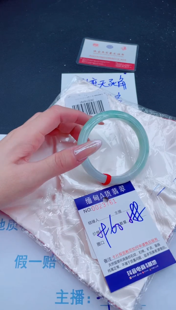未镶嵌手镯翡翠588