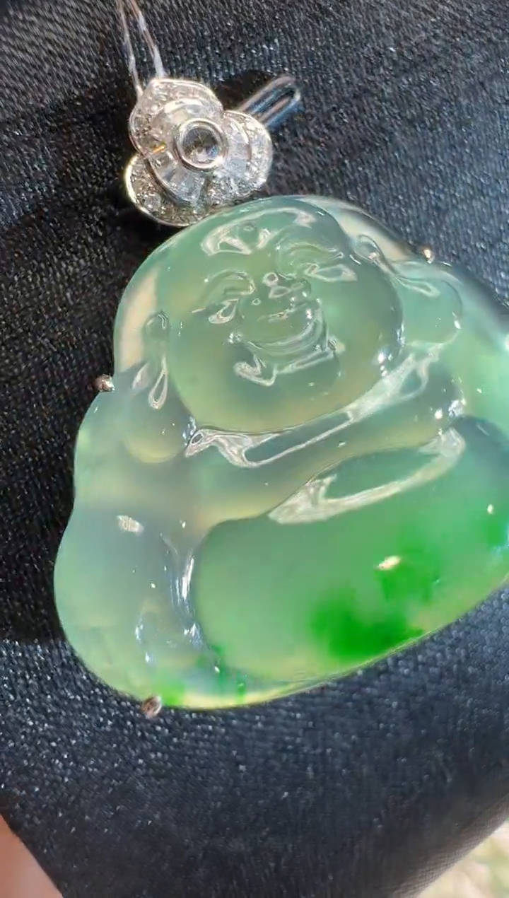 【闪购商品】翡翠吊坠(不含链)18K金镶嵌多样性团购发一件