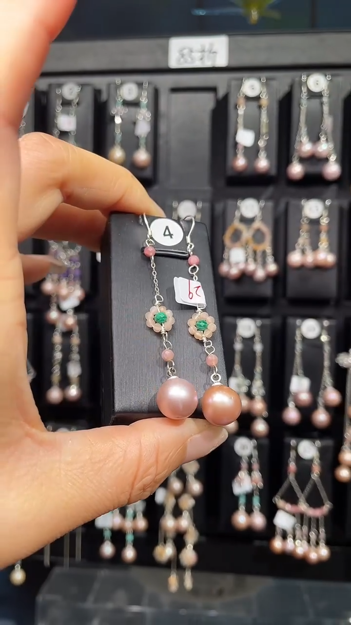 未镶嵌耳饰淡水珍珠雅*雅梵