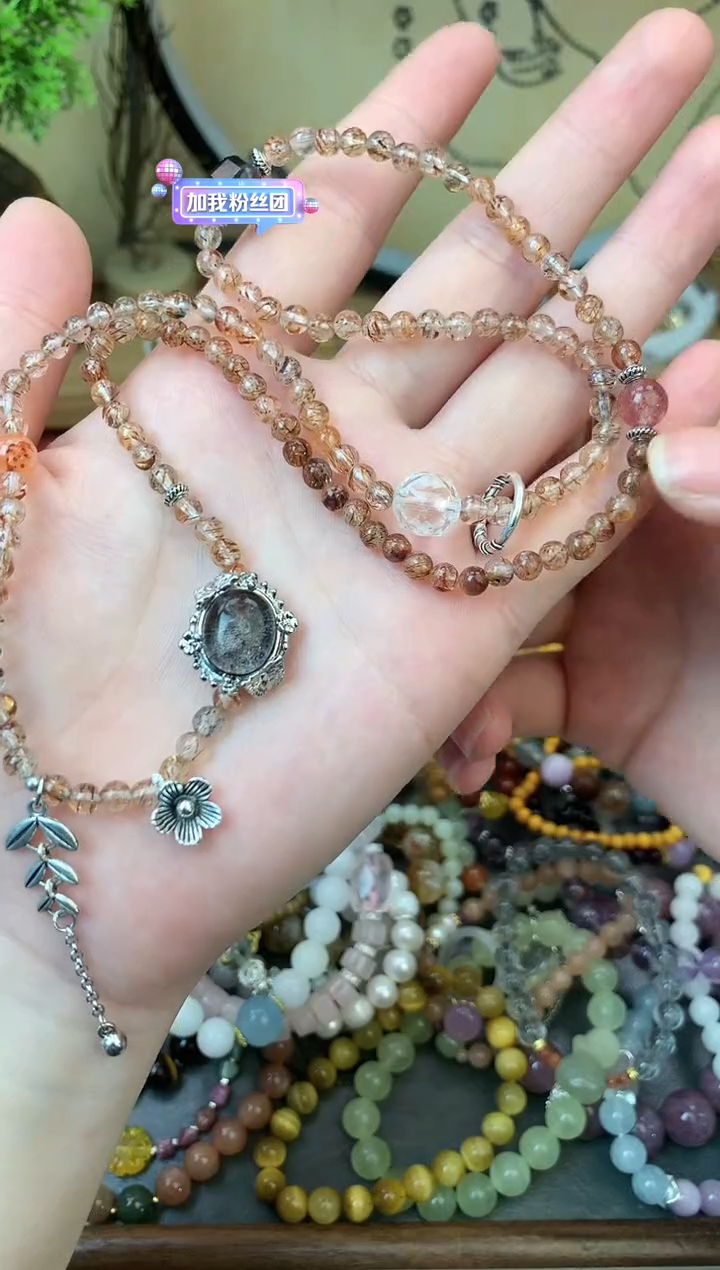 【闪购商品】水晶手链未镶嵌128手串