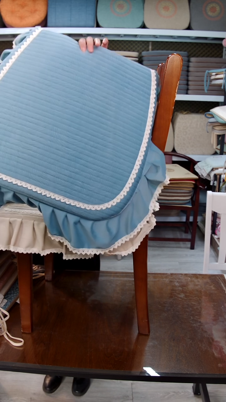 布布横条细绒：蓝色6个