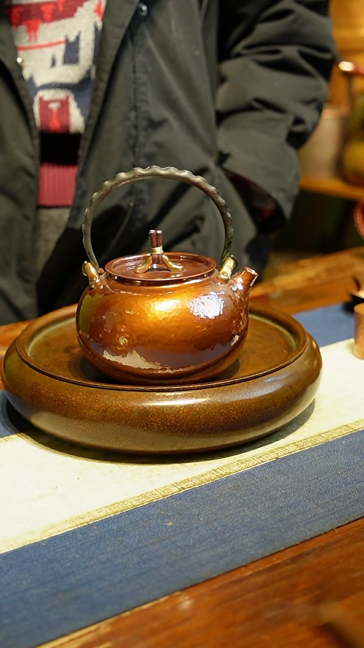 【闪购商品】小苹果紫铜一体壶