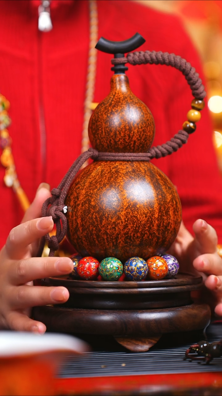 【闪购商品】JV013非遗臻选大漆酒葫芦