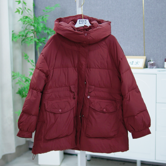 513 AA51羽绒服爆款流行冬季新品连帽收腰显瘦小个子加厚保暖外套