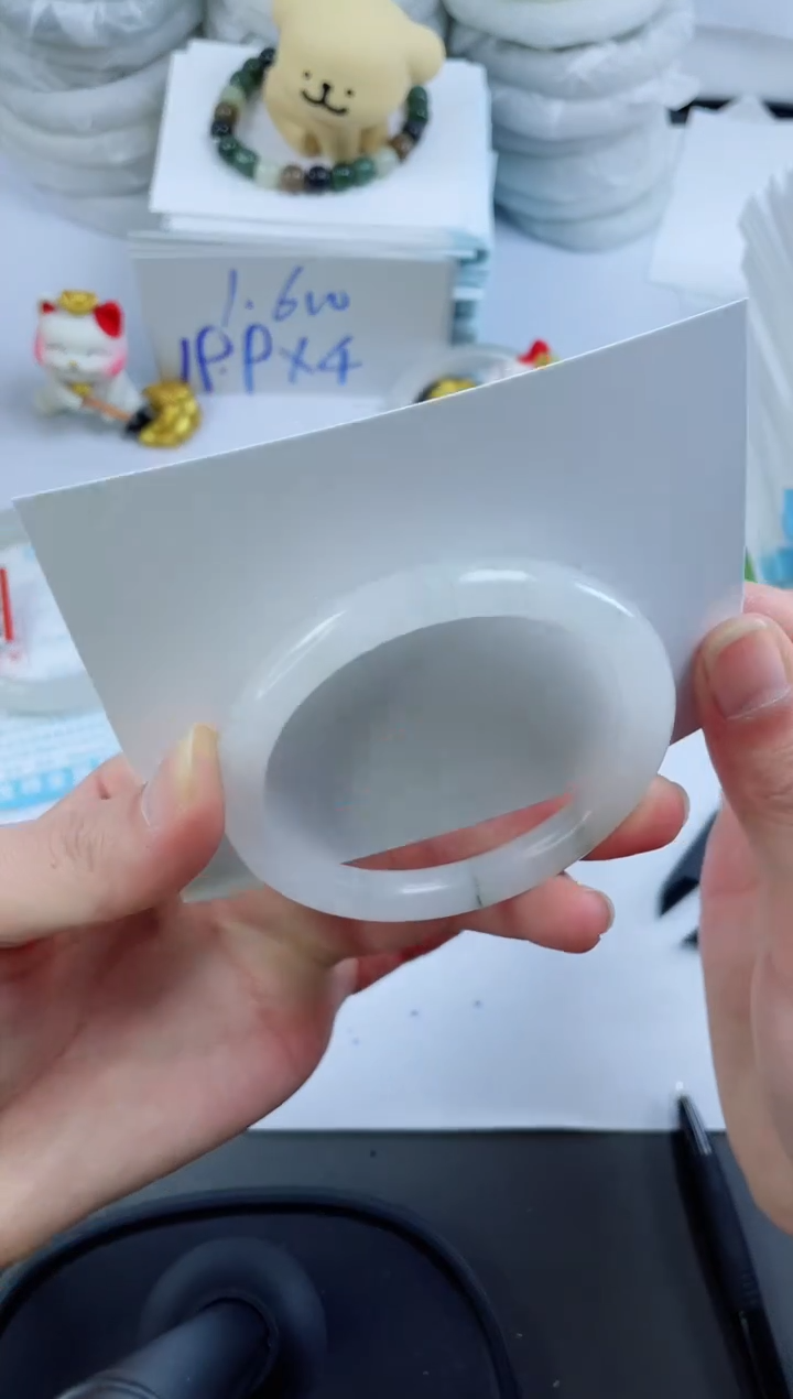 【闪购商品】石英质玉手镯未镶嵌43-53.1