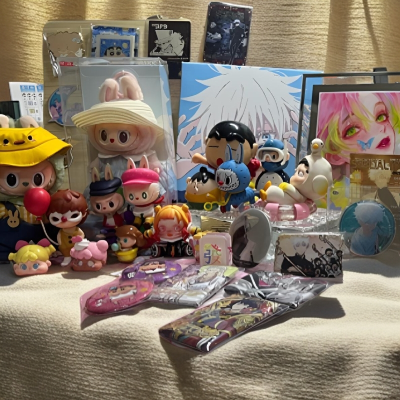 咒术，鬼灭，小卡，色纸，吧唧谷