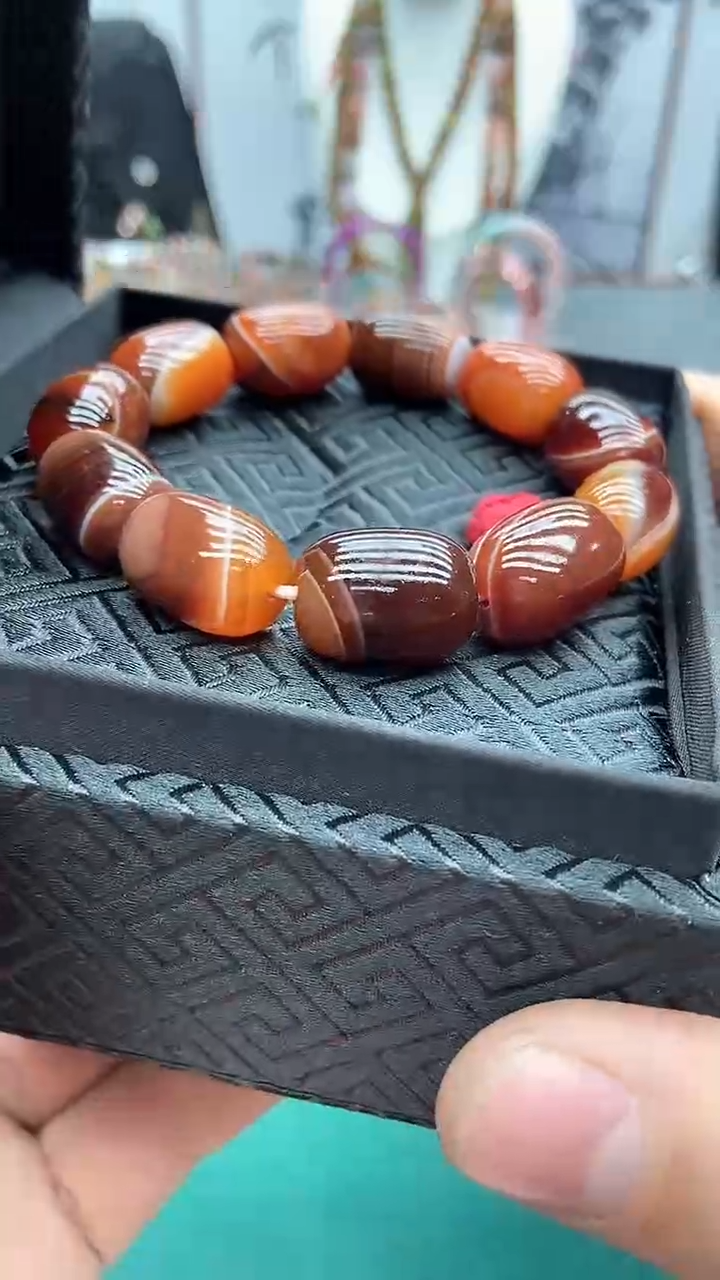 【闪购商品】玛瑙/玉髓手串未镶嵌S38 手串