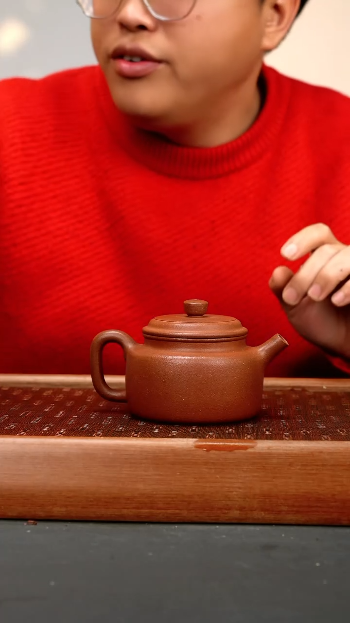 【闪购商品】紫砂茶壶xt 朱泥 德钟