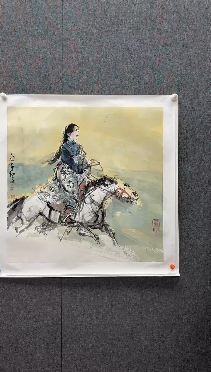 国画炳山艺术--包布和老师作品