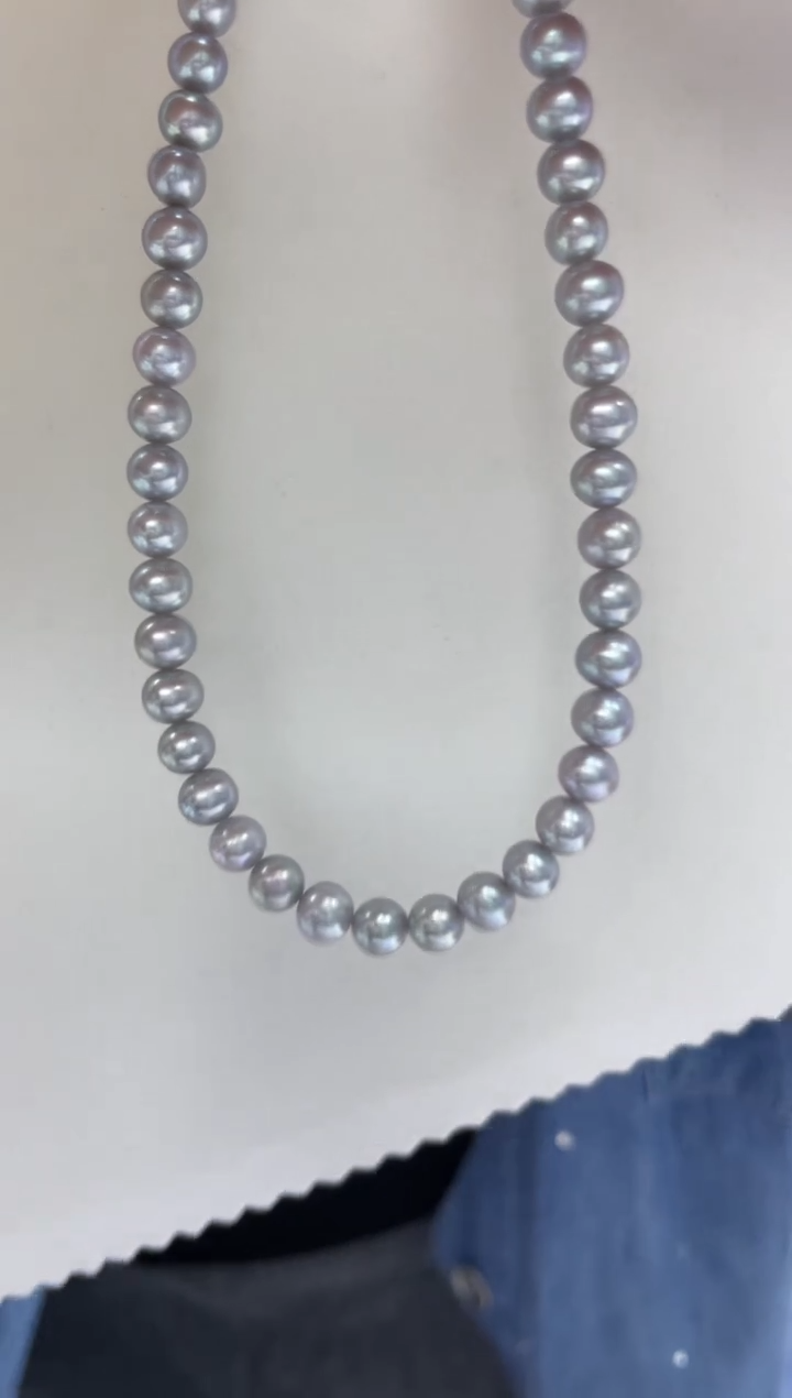 【闪购商品】淡水珍珠颈饰银S925镶嵌GP151