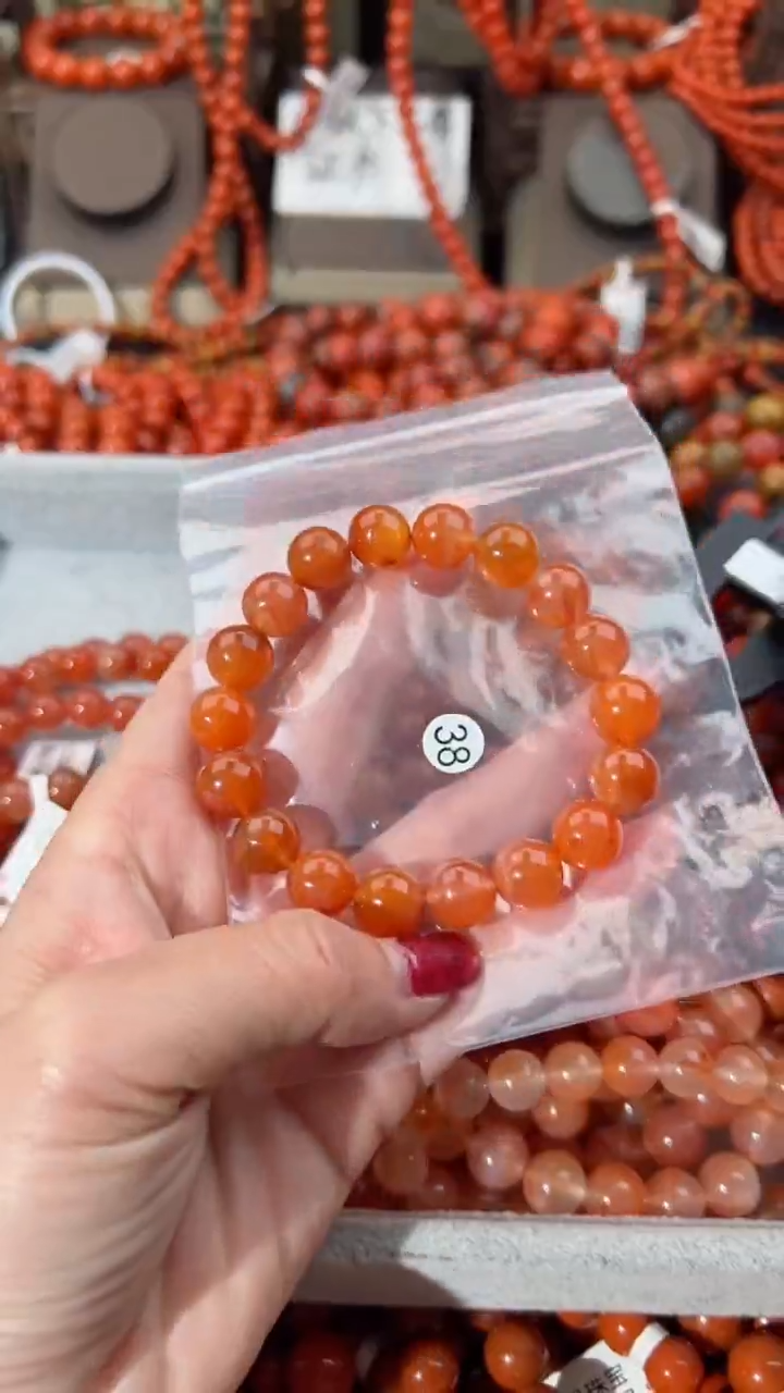 【闪购商品】南红玛瑙手串未镶嵌11+