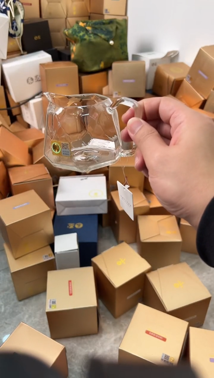 【闪购商品】茶盏@@禾器璀璨茶海 透明色