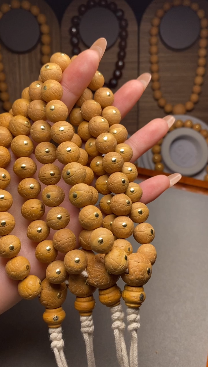 吊坠凤眼菩提12加铜钉