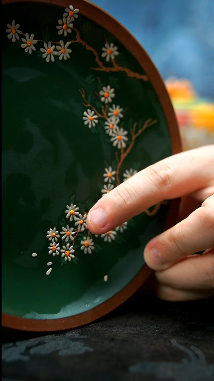 茶壶紫砂小雏菊壶承