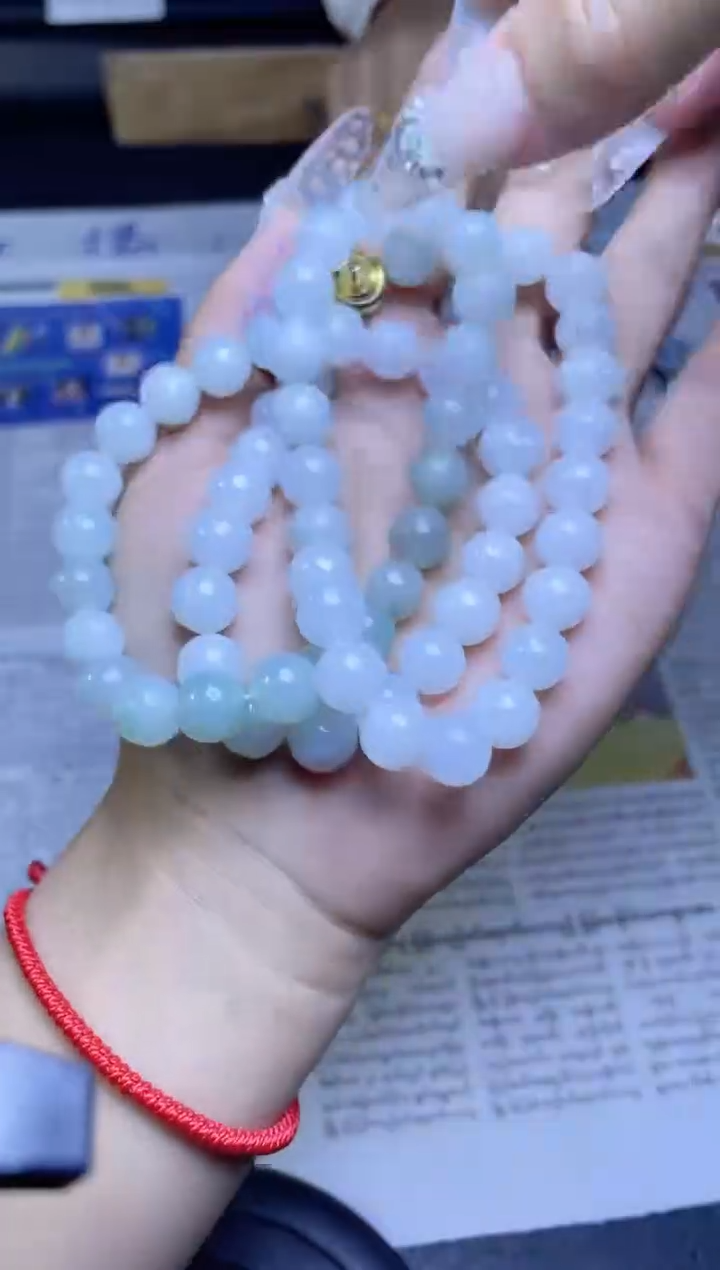 【闪购商品】定制翡翠未镶嵌珠串