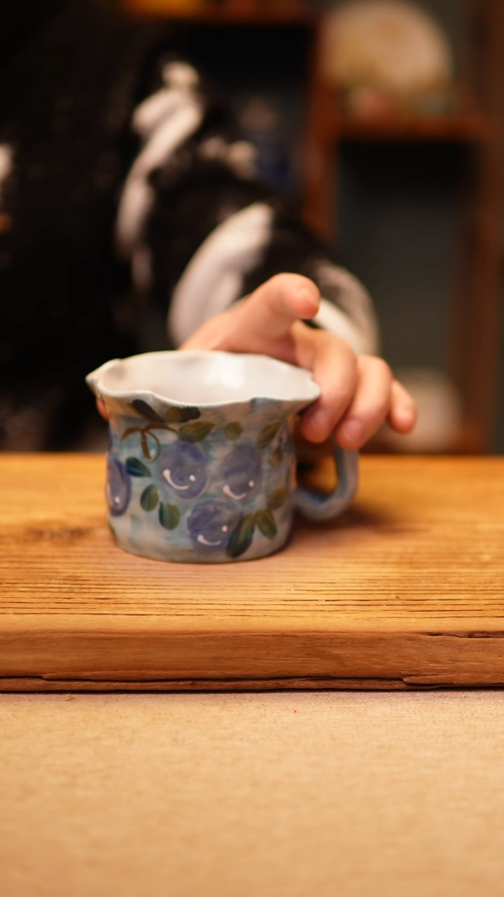 【闪购商品】@@陶园瓷舍@@纯手工手绘@高温釉下彩