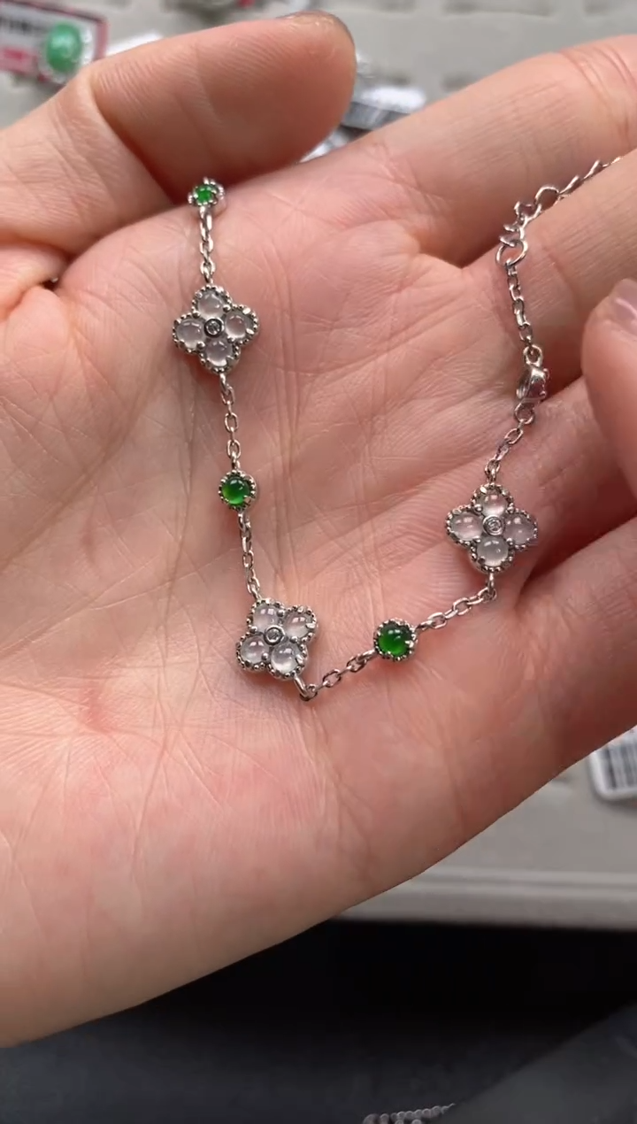 【闪购商品】翡翠戒指银S925镶嵌11111--8