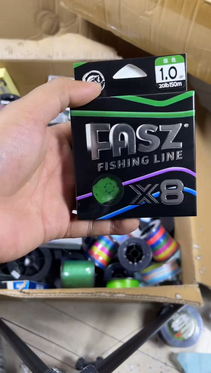 PE---1.0---X8绿色路亚线150米TW
