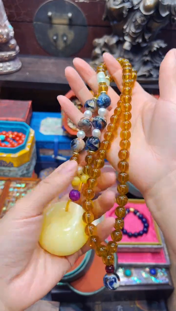 【闪购商品】蜜蜡裸石未镶嵌欣妹专属精选链接b35215