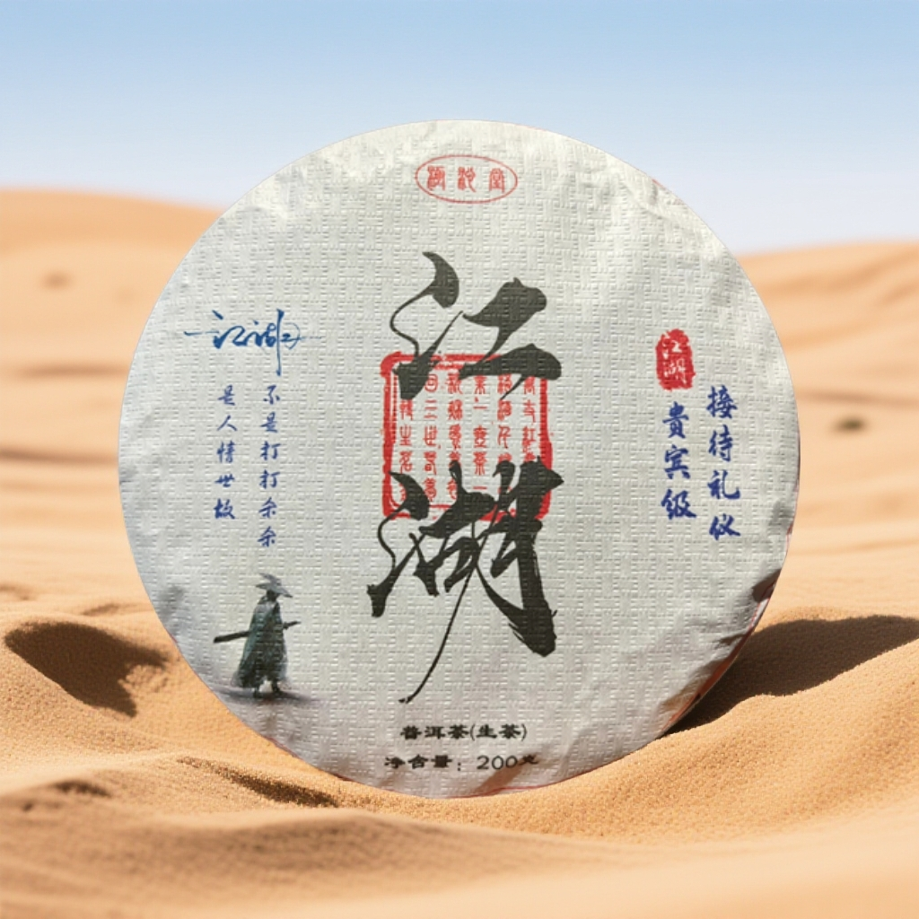 【贵宾接待，可喝江湖】2024年江湖200克 易武普洱生茶