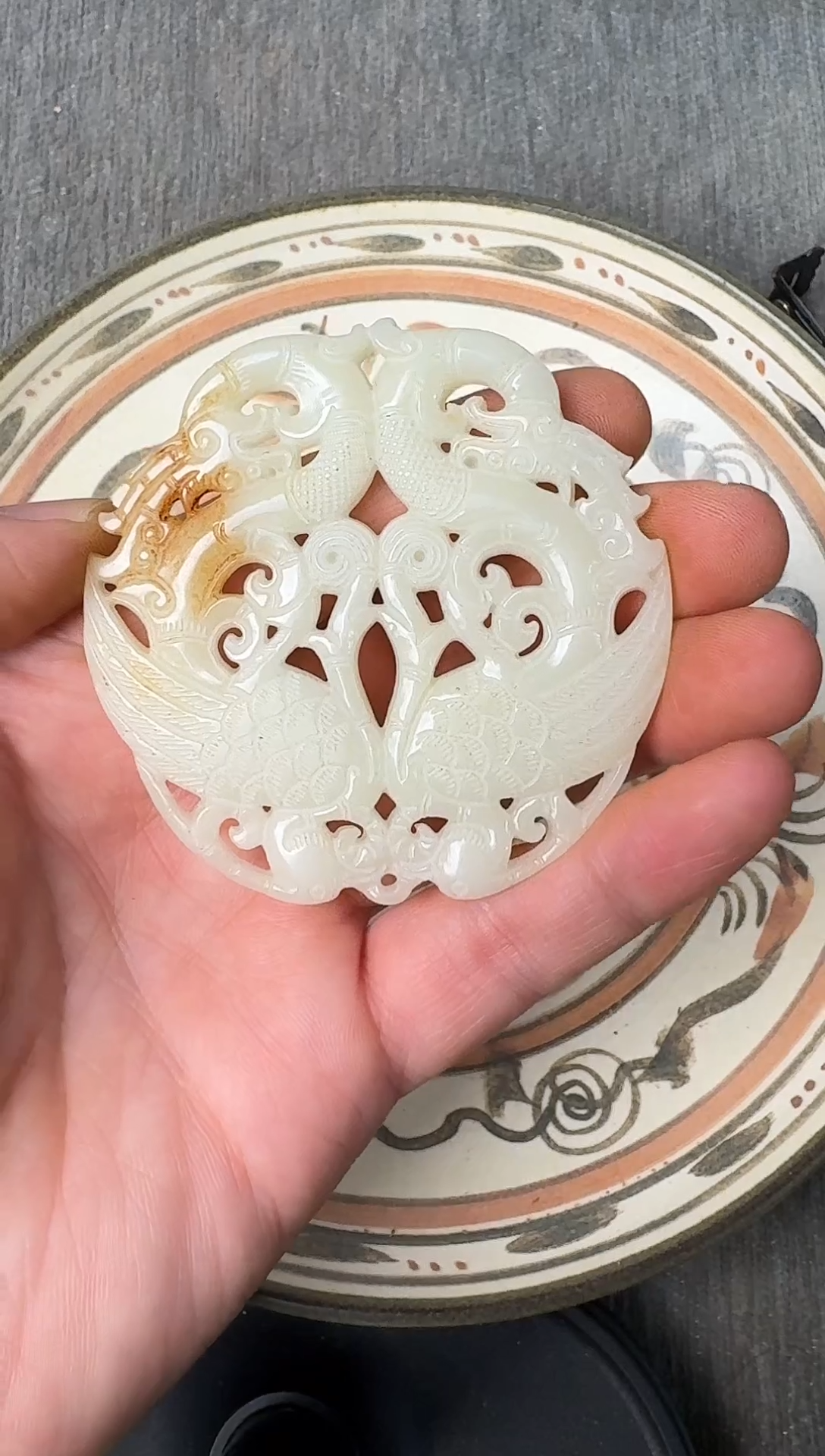 未镶嵌和田玉把件88888