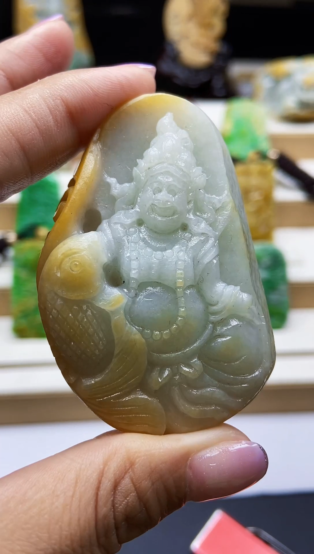 未镶嵌挂件翡翠翡翠A货