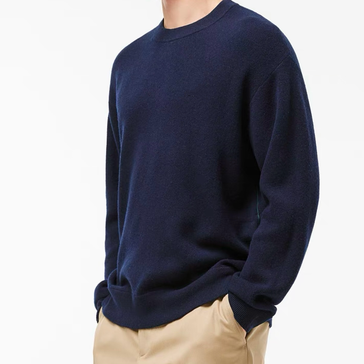 0532男士长袖羊毛针织衫