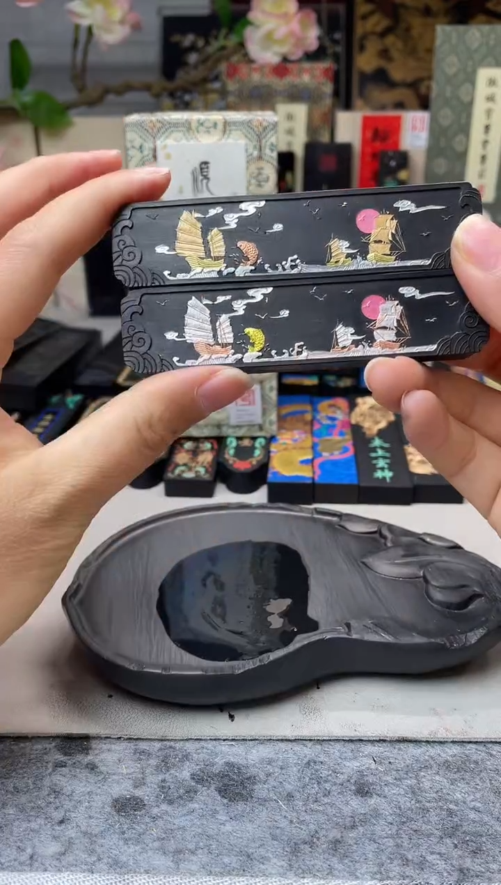 玄之斋 油 顺帆行舟+桐木 顺风行舟