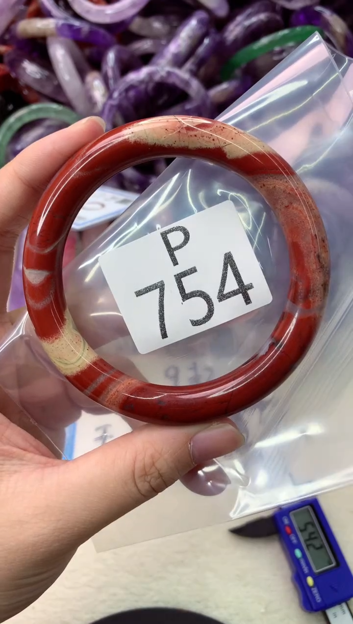 未镶嵌手镯水晶P754-58