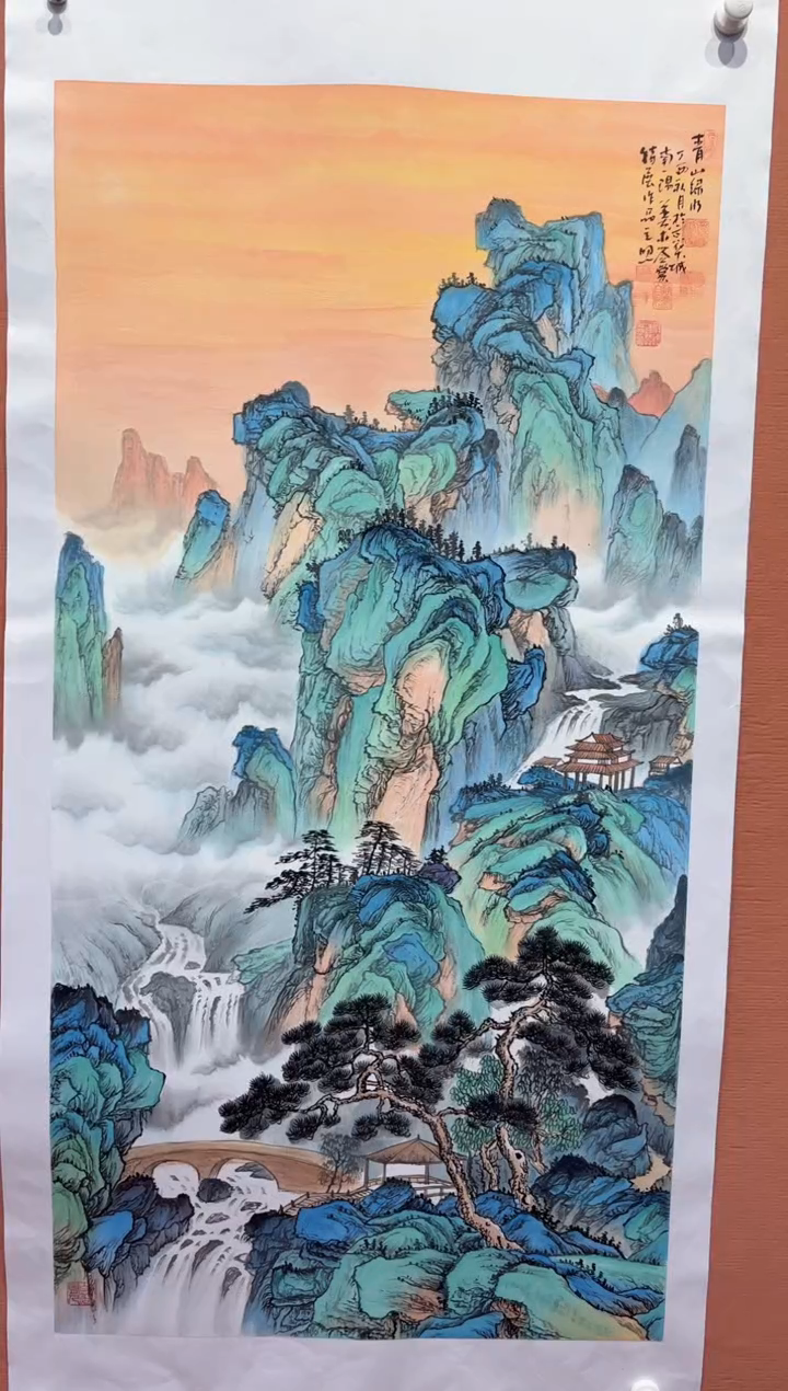 国画师立照老师国画作品