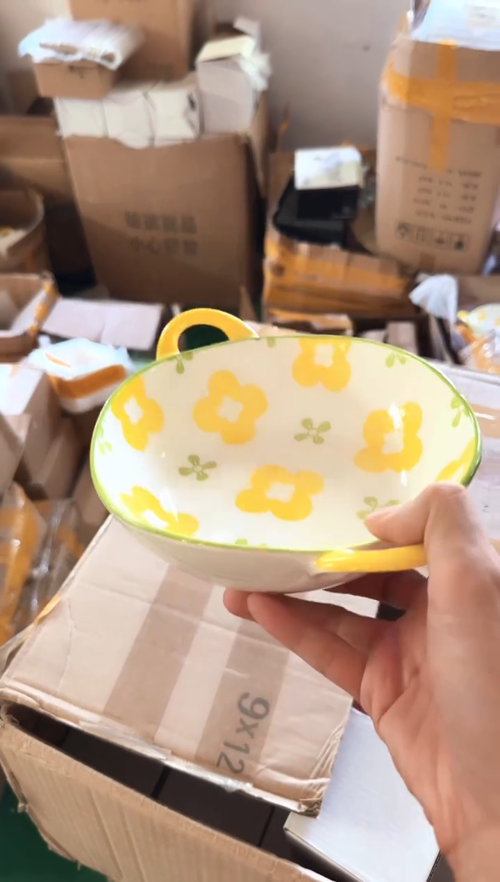 瓷片品质好，发货快，放心拍 面碗